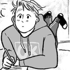 Profile picture with Nicholas Nelson (from heartstopper)